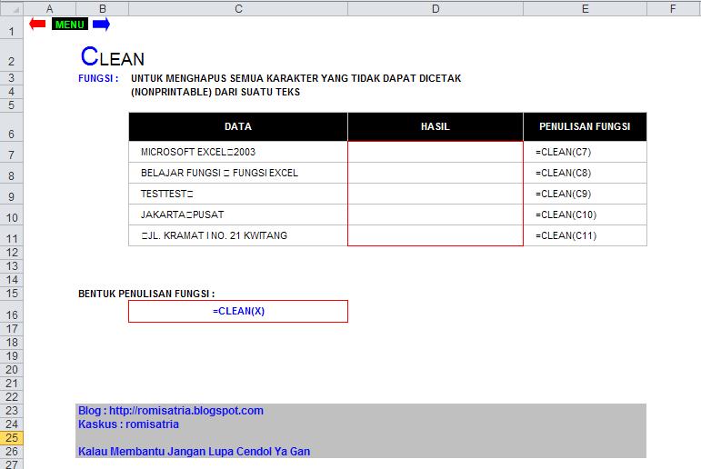 Rumus Formula Pada Microsoft Excel